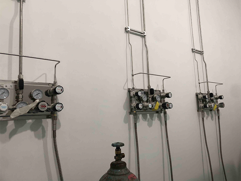 laboratorium gasleiding