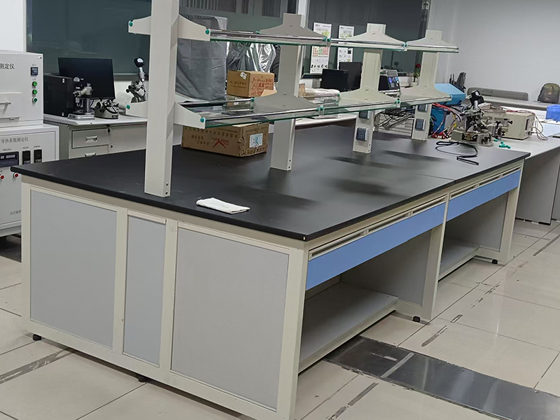 Laboratorium Staal-Hout Werkbank Op-Plaas Case