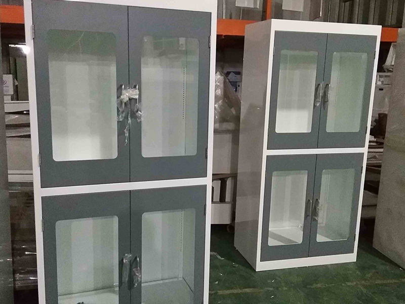 Lab Glasware Kabinet Veilige Stooroplossings vir Laboratoriums