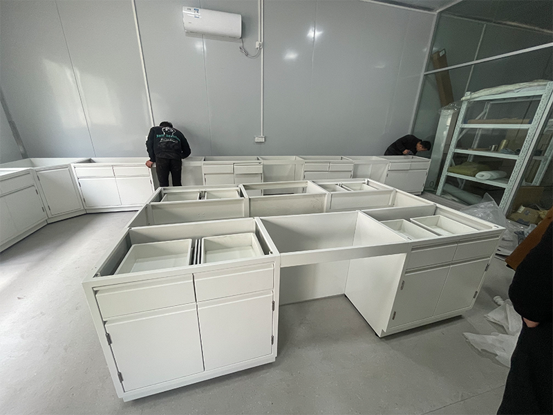 volstaal laboratorium werksbank
