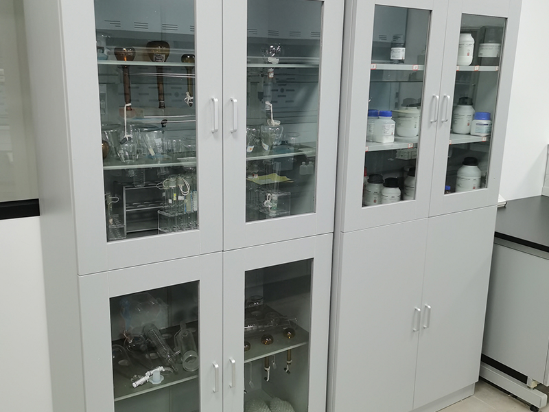 Laboratoriumglaswarekaste vir Georganiseerde Berging