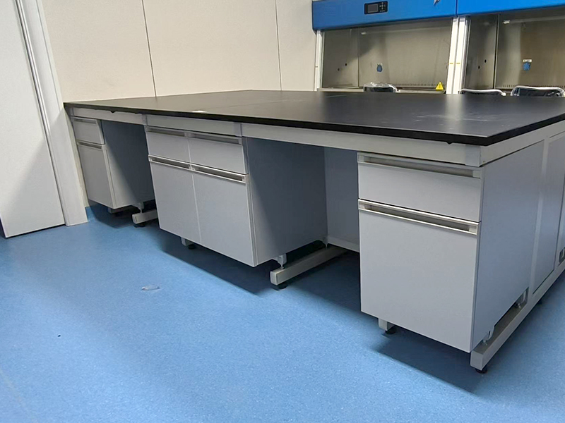 Staal-Hout Laboratorium Werkbank