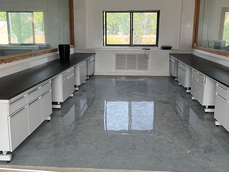 huajusheng Staal-Hout Laboratoriumwerkbank｜Suid-Afrika Laboratoriumprojek