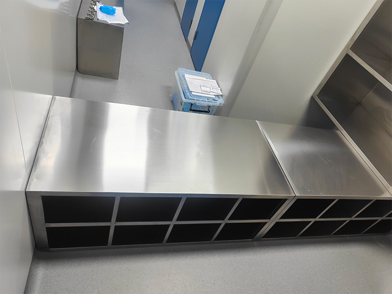 staal laboratorium sluitkaste