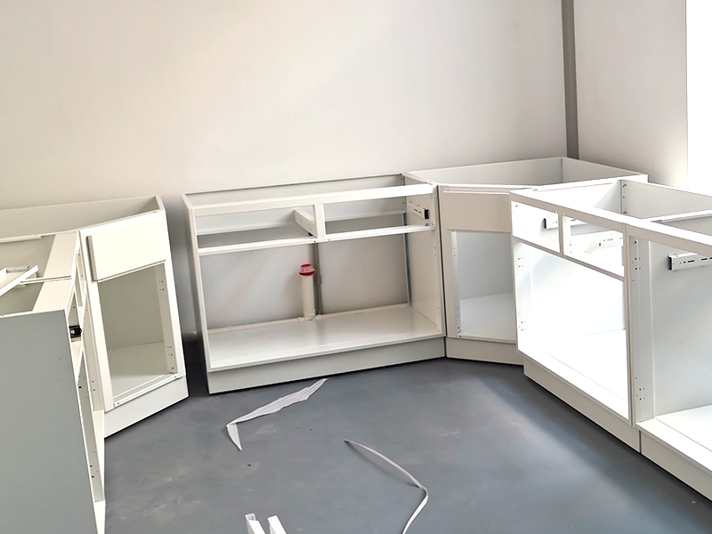 full steel laboratory bench