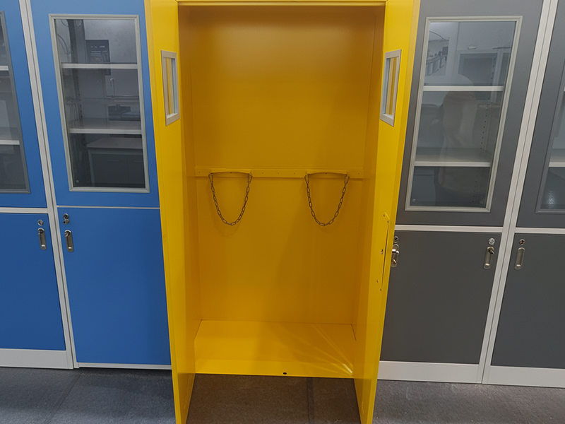 HJSLab Full Steel Gas Cylinder Cabinet Ventilation Design Standards for South African Labs