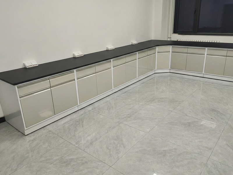 full steel lab bench