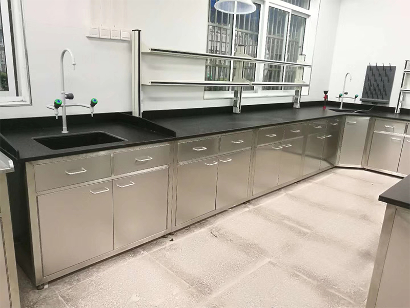 vlekvrye staal anti-vibrasie laboratoriumbank Suid-Afrika