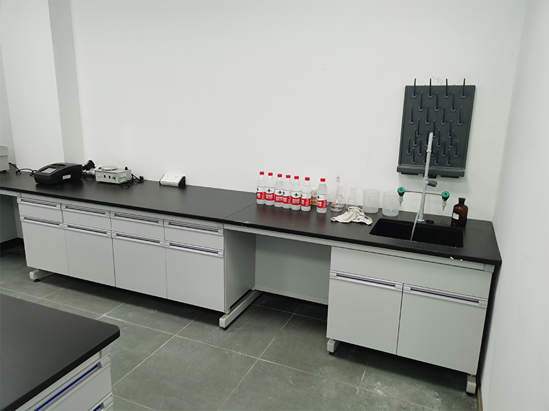 staal-hout modulêre laboratoriumbank